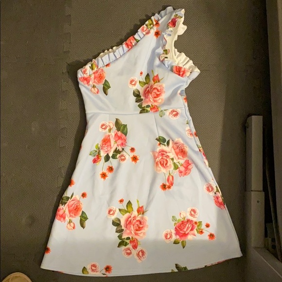 BRAND NEW ASOS Floral one shoulder Dress - Picture 4 of 4